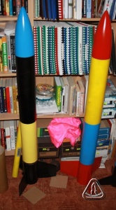 Dva modely prumer trupu 104 mm na 3x ROS 1,65 kgR