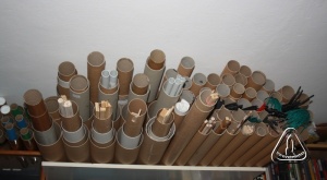 Ukázka sortimentu od malých do průměru 104 mm