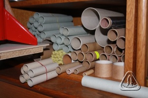 Ukázka části sortimentu kratších trubek a dutinek R